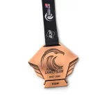 Custom Gold Silver Bronze Grand Slam Medals