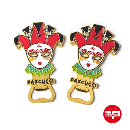 CAFFE PASCUCCI Italy Custom Cartoon Metal Bottle Opener