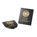 Bull Head Totem Element Circular Soft Enamel Belt Buckle