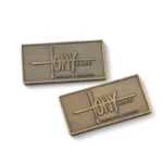 Metal Logo Plate/Sign Custom Plate Bronze Metal Auto Emblem