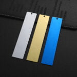 Custom Multicolor Stainless Steel Metal Bookmarks