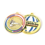taekwondo medal design