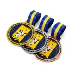 gold taekwondo medal