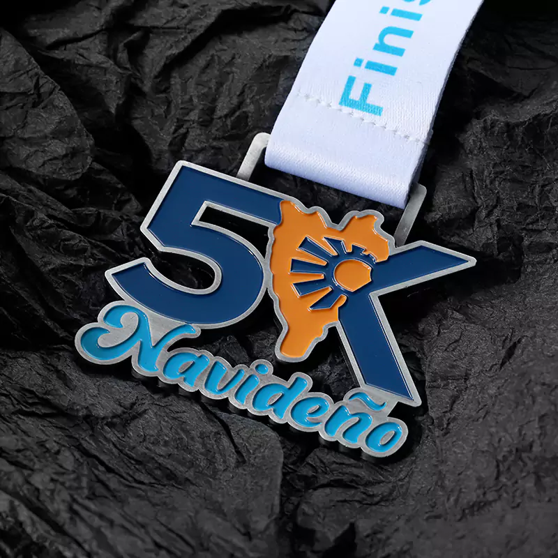 mountain medals on road bike