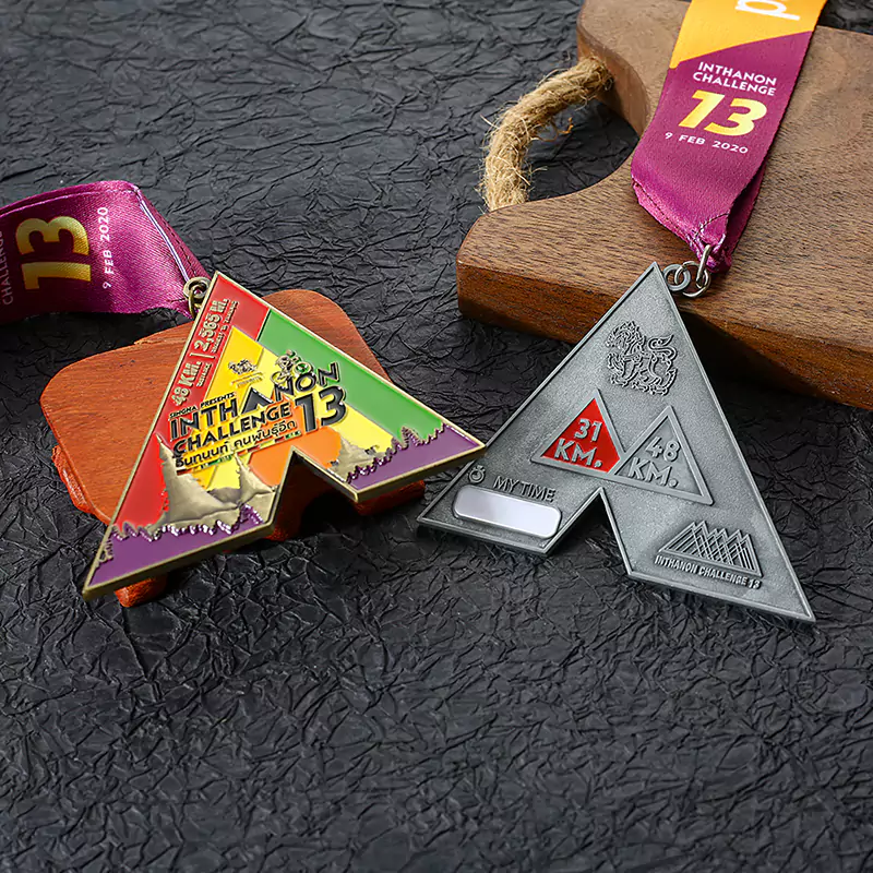 bicycle/cycling challenges with medals