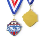 engraved football medals