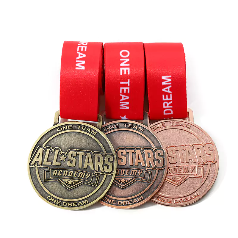 gold plated medal