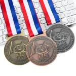 Gold Silver And Copper Medal
