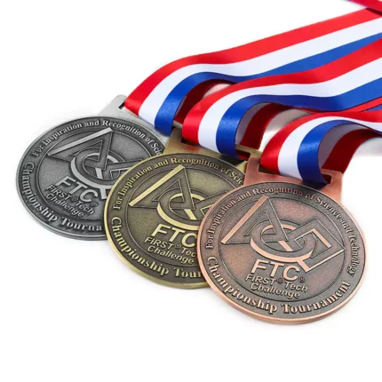 Gold Silver And Copper Medal