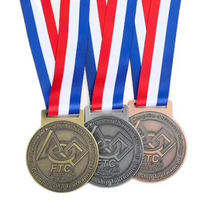 Gold Silver And Copper Medal