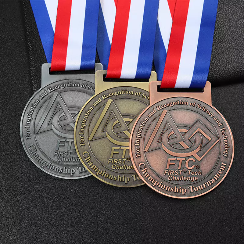 Gold Silver And Copper Medal