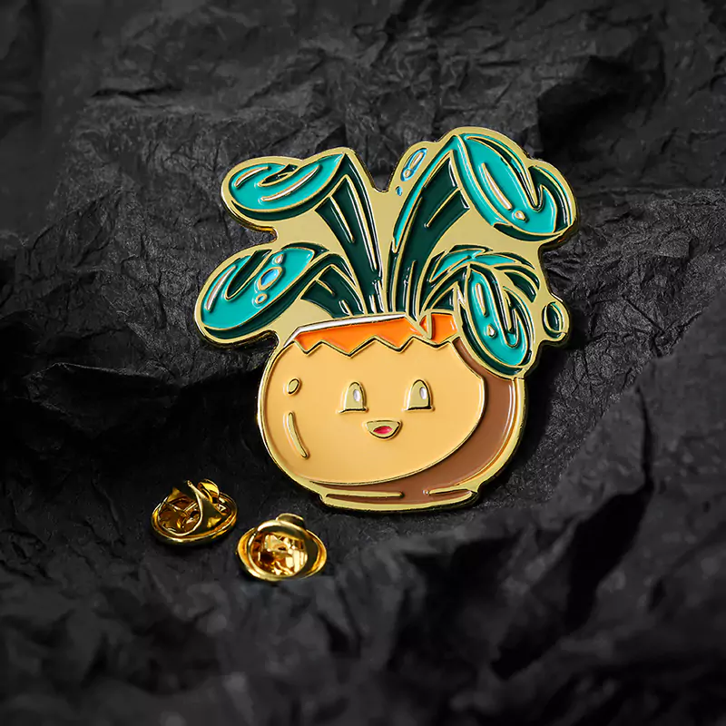 cartoon enamel pins