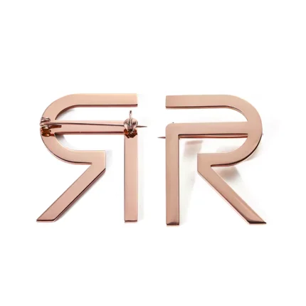 letter pin badges