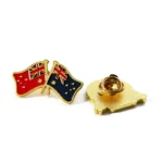 enamel pin flag
