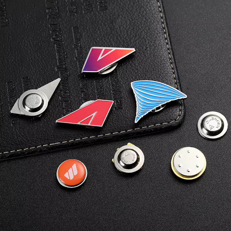 Seven Designs Of Enamel Stickers Epoxy Resin Magnet Badges