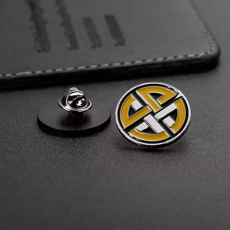 Soft Enamel Dual Color Badge Lapel Pins