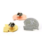 Enamel Gold Silver Rose Lapel Pins