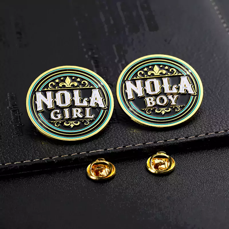 nola lapel pins