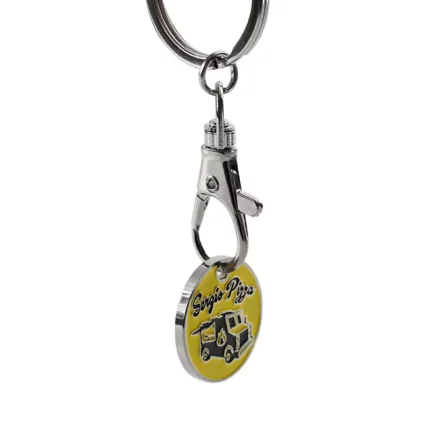 trolley token key ring