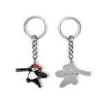 Kung Fu Panda Paint Alien Anime Keychain