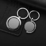 Ready to Ship Full Frame Half Frame Blank Spinning Keychain