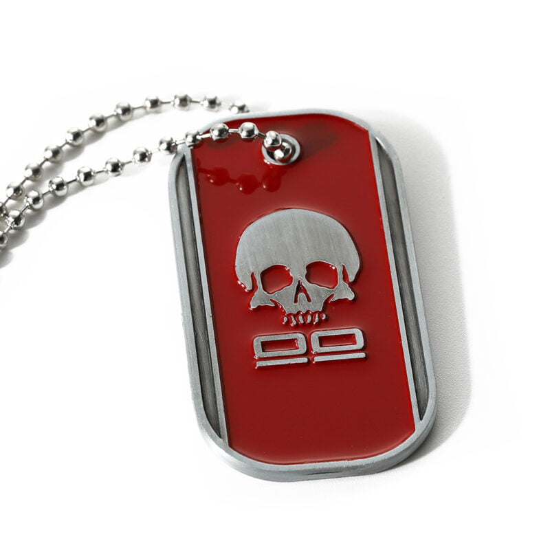 dog collar with custom tag