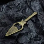 Green Bronze Bottle Opener Fridge Magnet