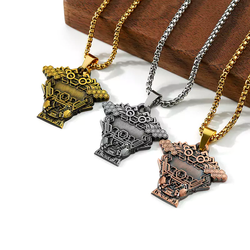 3D Embossed Kamen Rider Shaped Pendant/Necklace