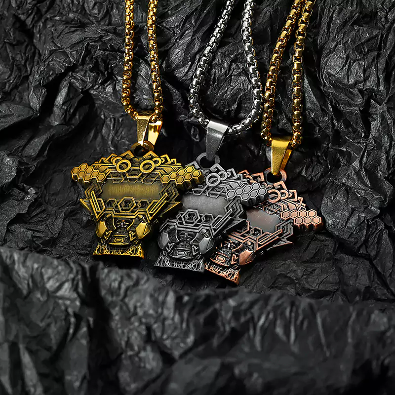 3D Embossed Kamen Rider Shaped Pendant/Necklace