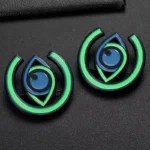 eyeball belt buckle