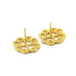 5102-3-Diamond studded earrings