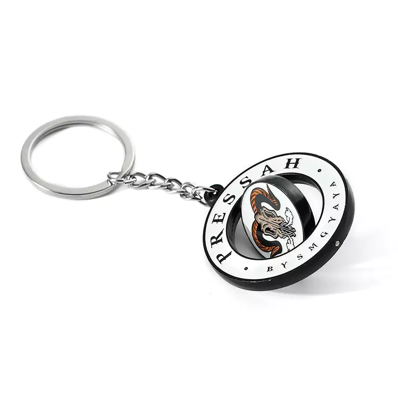 spinning challenge coin