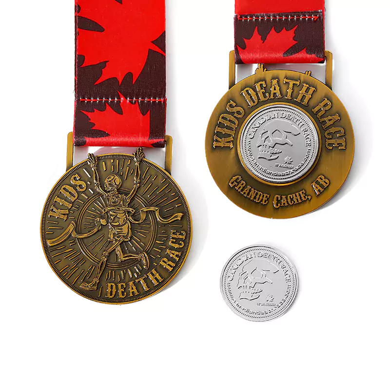 1387-3-Children's Death Competition Medal with Challenge Coins academic medals for students