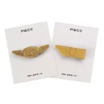 1906-3-P&CO Brand Brass Material Copper Natural Color Pin