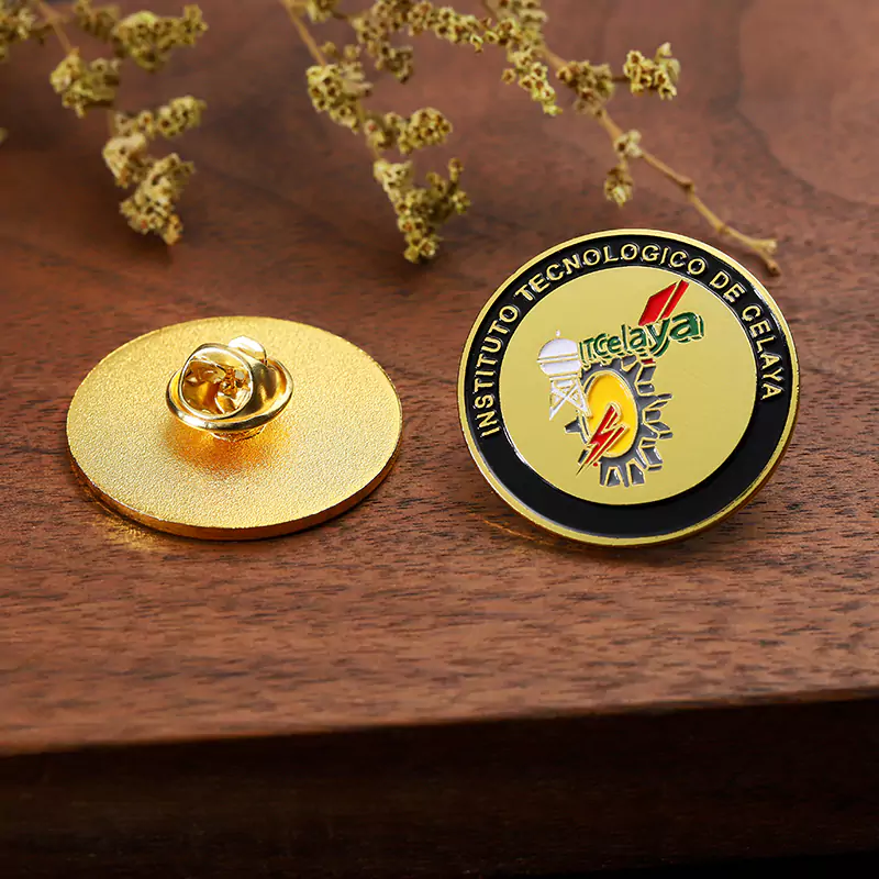 1921-6-Landscape Themed Circular Creation Soft Enamel Pins