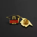 mcdonald's name badge