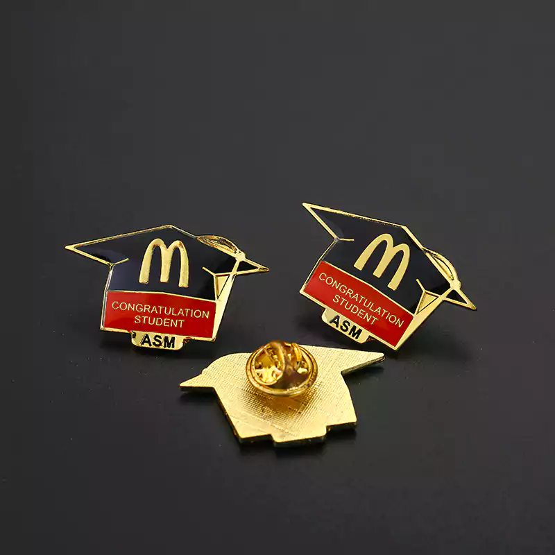 mcdonald's name badge