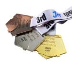 1045-3-Taekwondo Side Kick Medal
