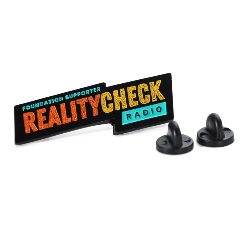1908-3-Reality Check Soft Enamel Pin