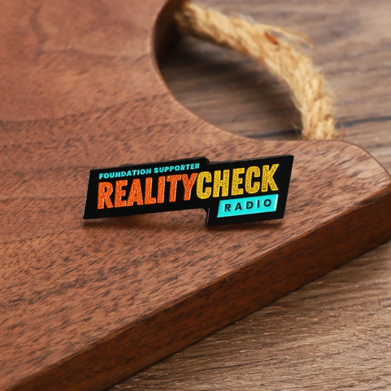 1908-7-Reality Check Soft Enamel Pin