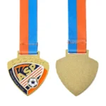 1185-4-cheap football irregular medals with ribbon