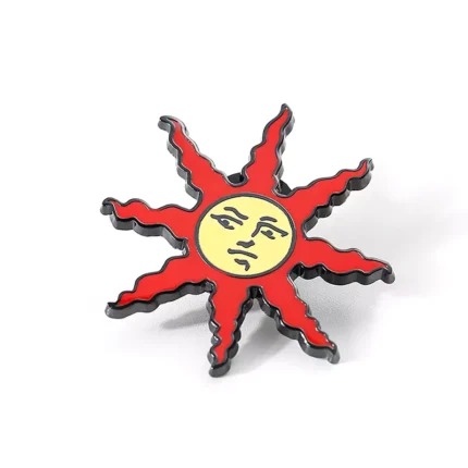 1507-5-Alien Sun Enamel Rubber Hat Badge (8)