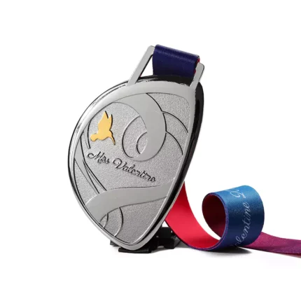 1386-3-Engraved Irregular Gold Sports Medals Personalised