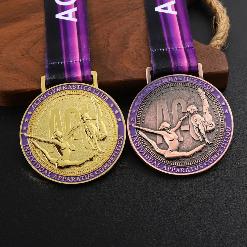 1467-5-ACRO Gymnastics Club Single Instrumental Competition Medal