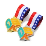 1469-1-QBK Soft Enamel Sports Medal