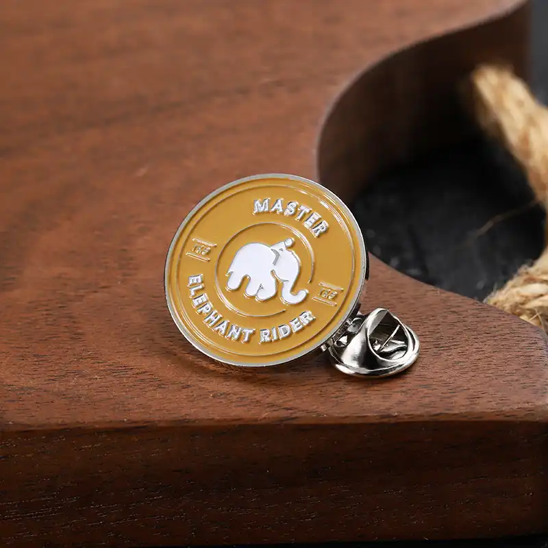 1515-1-Elephant Logo Circular Badge