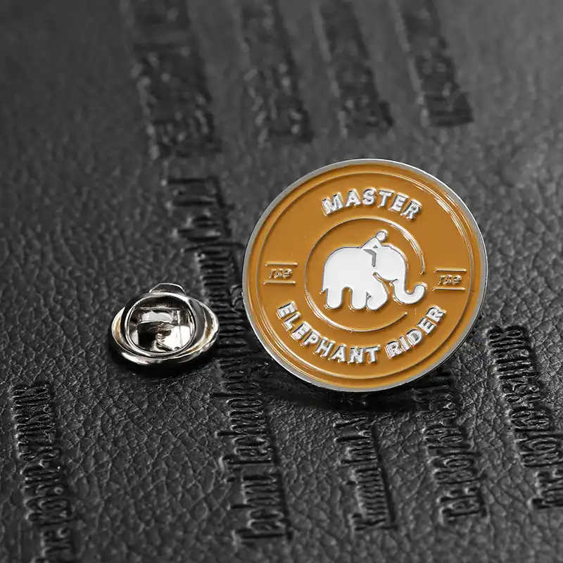 1515-6-Elephant Logo Circular Badge