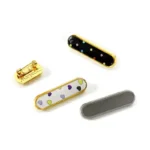1566-4-Rectangular Epoxy Resin Metal Pin