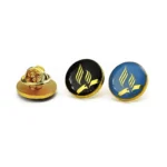 1567-3-Circular Metal Lapel Pins Custom