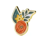 1785-5-Fruit Baked Paint Shaped Magnetic Badges